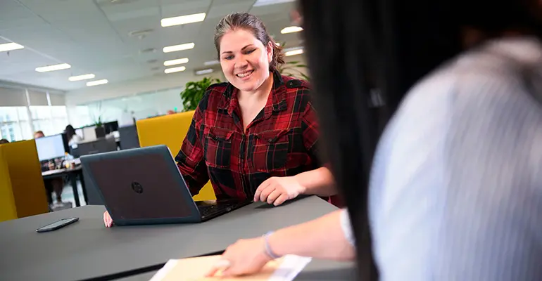 Tine Blunk, bæredygtighedskonsulent i BG Byggros